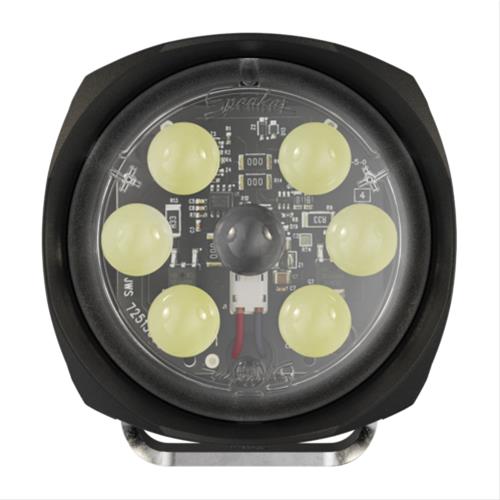 J.W. Speaker Light Bars, Pods and Fog Lights 554861 Auxiliary Light, Work Light, LED, Spot Beam, 3.5 in. Square, Clear, Aluminum, 12 V, Each thumbnail 3