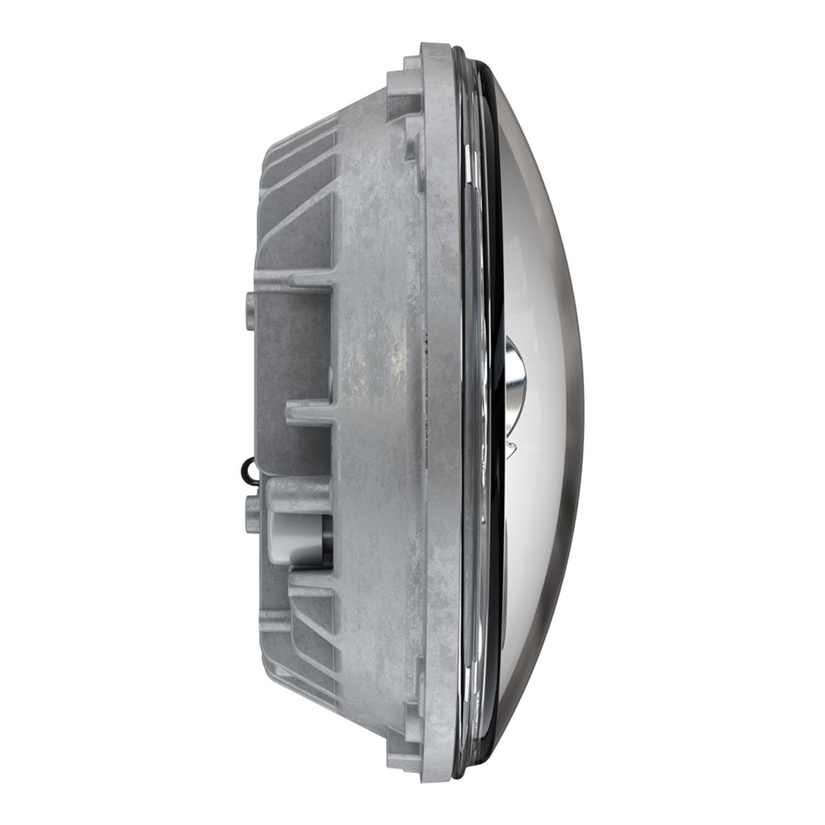 J. W. Speaker 8790 Adaptive 2 LED Headlights 555031 Headlight, LED, Round, Clear Lens, Gray Housing, Chrome Inner Bezel, 7.000 in. Diameter, Each thumbnail 5