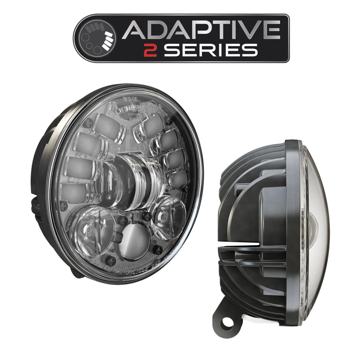 J.W. Speaker Headlight Assemblies 555111 8691A - 12V Pedestal Headlight, Black thumbnail 4