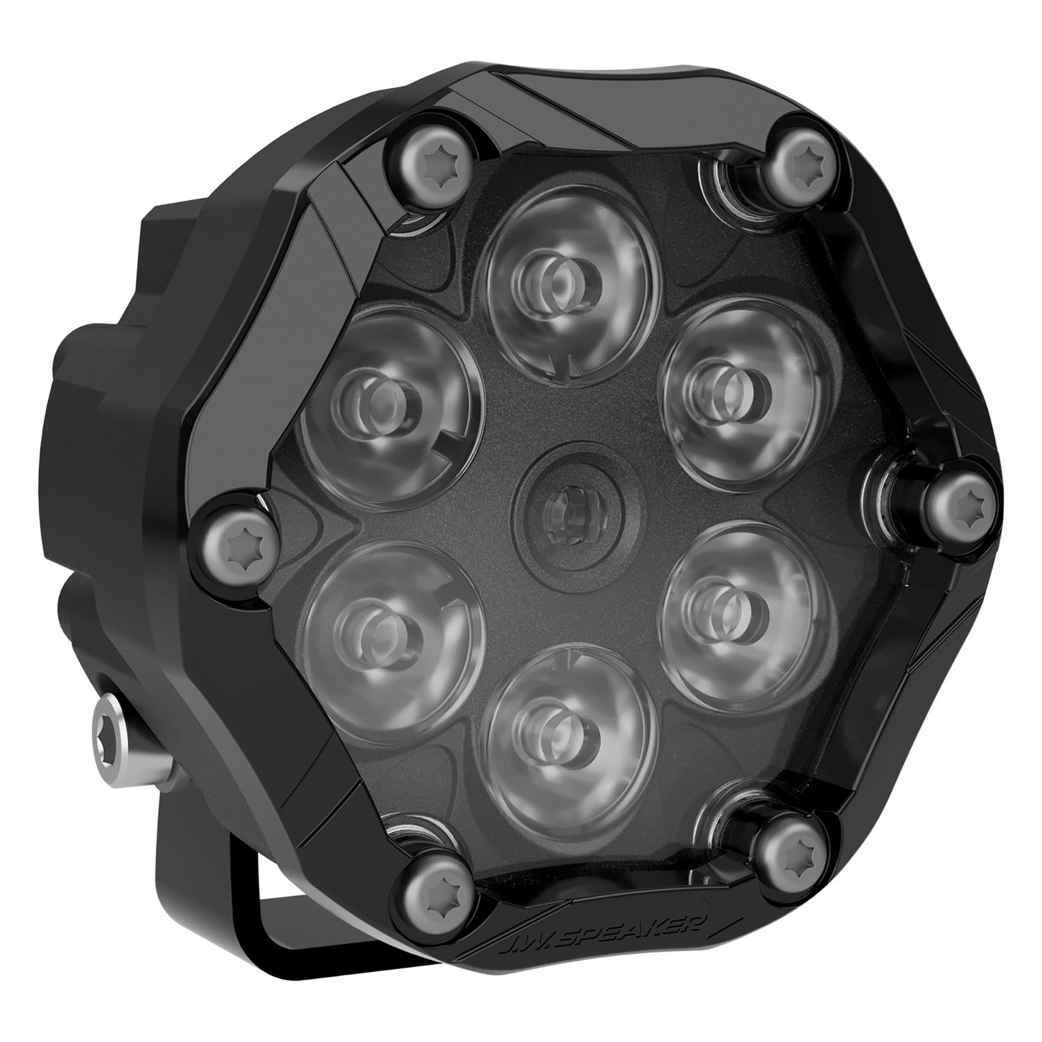 J. W. Speaker Trail 6 Sport Light Pods 0555353 Auxiliary Lights, Sport, LED, 12V, Aluminum, Black, 3,830 Lumens, Pair thumbnail 2
