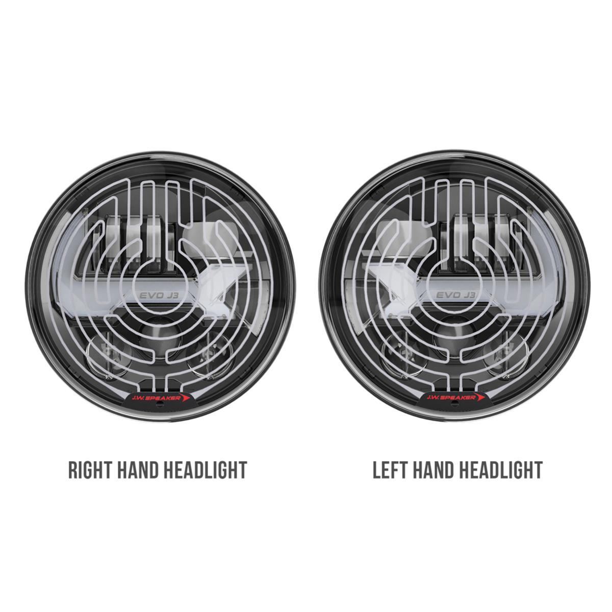 J.W. Speaker 0555613 J. W. Speaker Jeep LED EVO J3 Heated