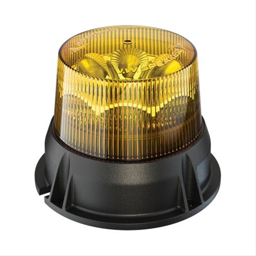 J. W. Speaker Model 406 LED Strobe Lights 646501 Light, 406, Light, Amber, Low Profile, Round, Plastic Housing, Black, 12 in. Wire Leads, Each thumbnail 4