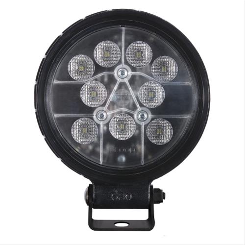 J. W. Speaker 680 XD LED Work Lights 1501641 Auxiliary Light, Light, LED, Flood Beam, 5.75 in. Round, Clear, Polycarbonate, 12-24 V, Each thumbnail 3