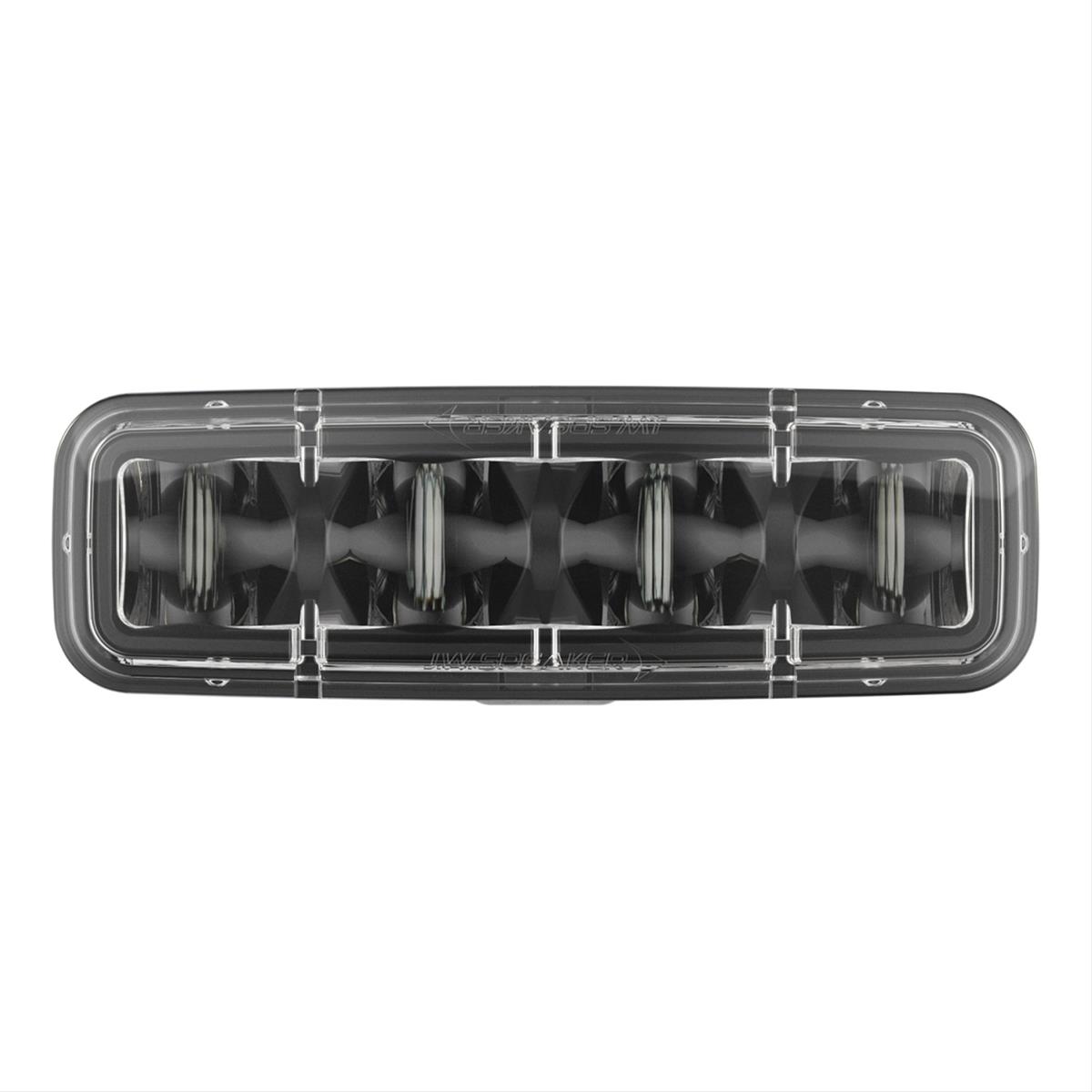 J. W. Speaker 793 LED Safety Lights 1603641 Auxiliary Light, Light, LED, Blue Stripe Zone, 6 x 2 in. Rectangular, Aluminum, 12-110 V, Each thumbnail 2