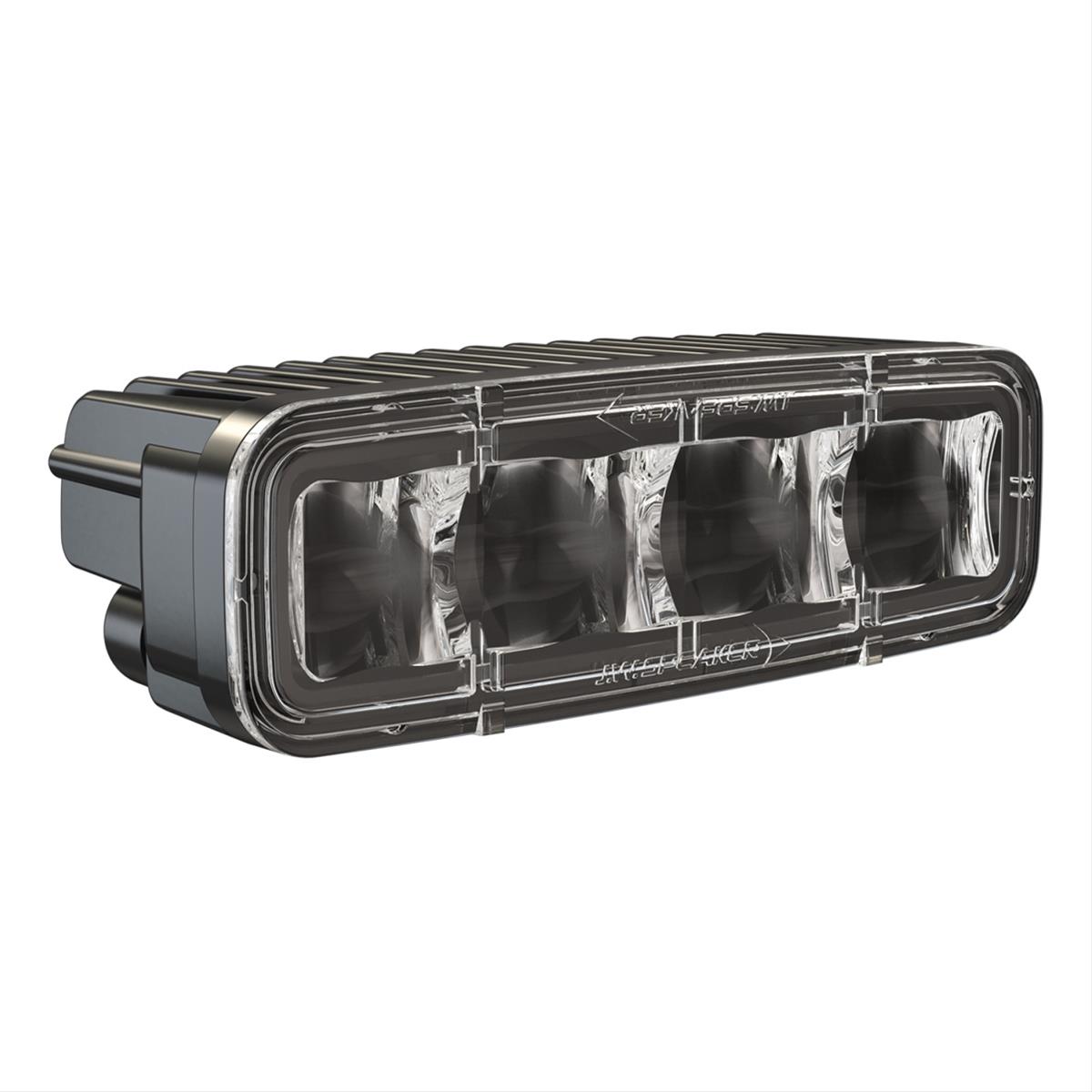 J. W. Speaker 793 LED Safety Lights 1603641 Auxiliary Light, Light, LED, Blue Stripe Zone, 6 x 2 in. Rectangular, Aluminum, 12-110 V, Each