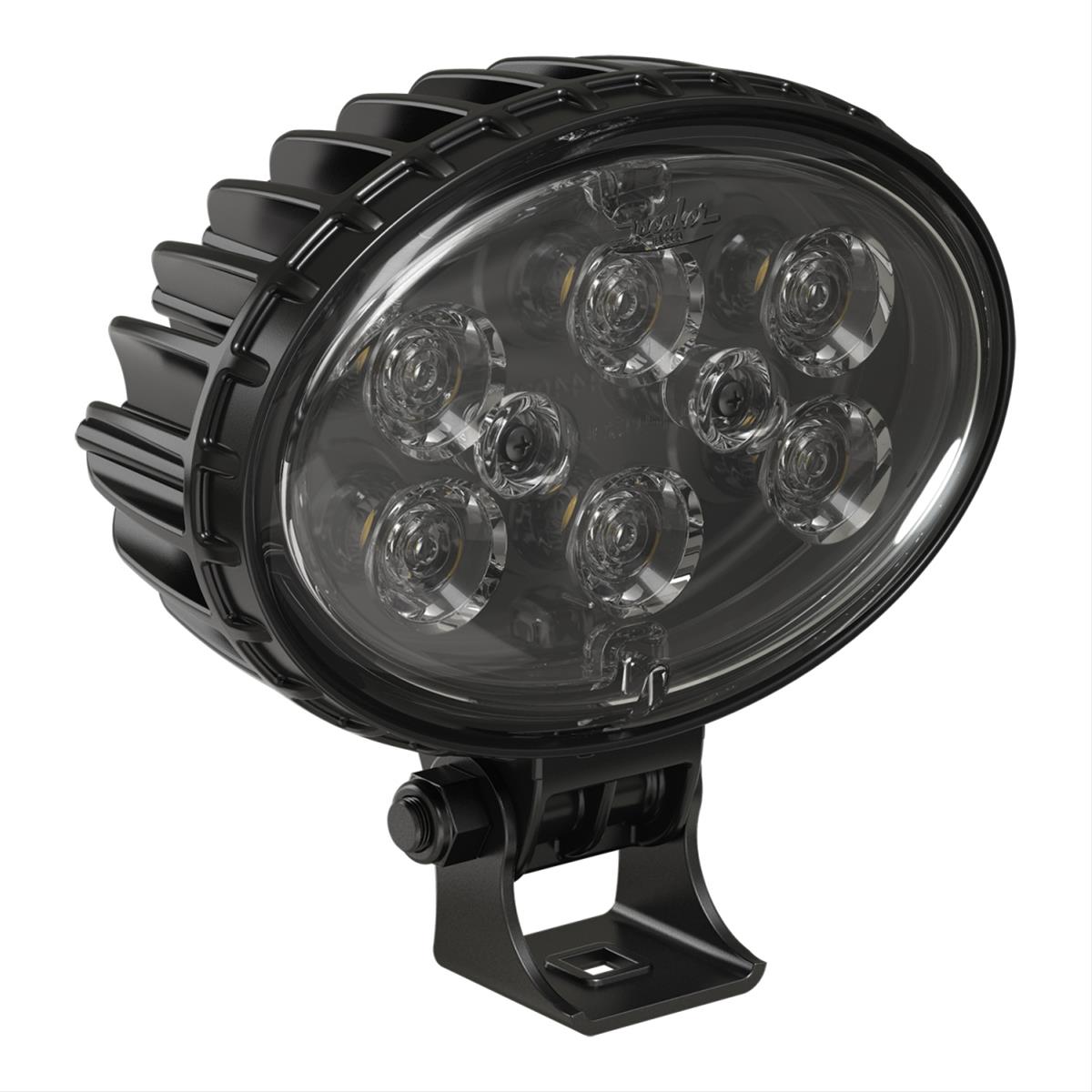 J. W. Speaker 735 LED Work Lights 1706591 Auxiliary Light, Light, LED, Flood Beam, 5 x 3 in. Oval, Clear, Aluminum, 12-24 V, Each