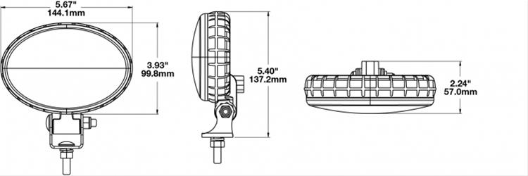 J.W. Speaker Vehicle Camera Components 1706721 778-12/48V XD Backup Lamp thumbnail 2