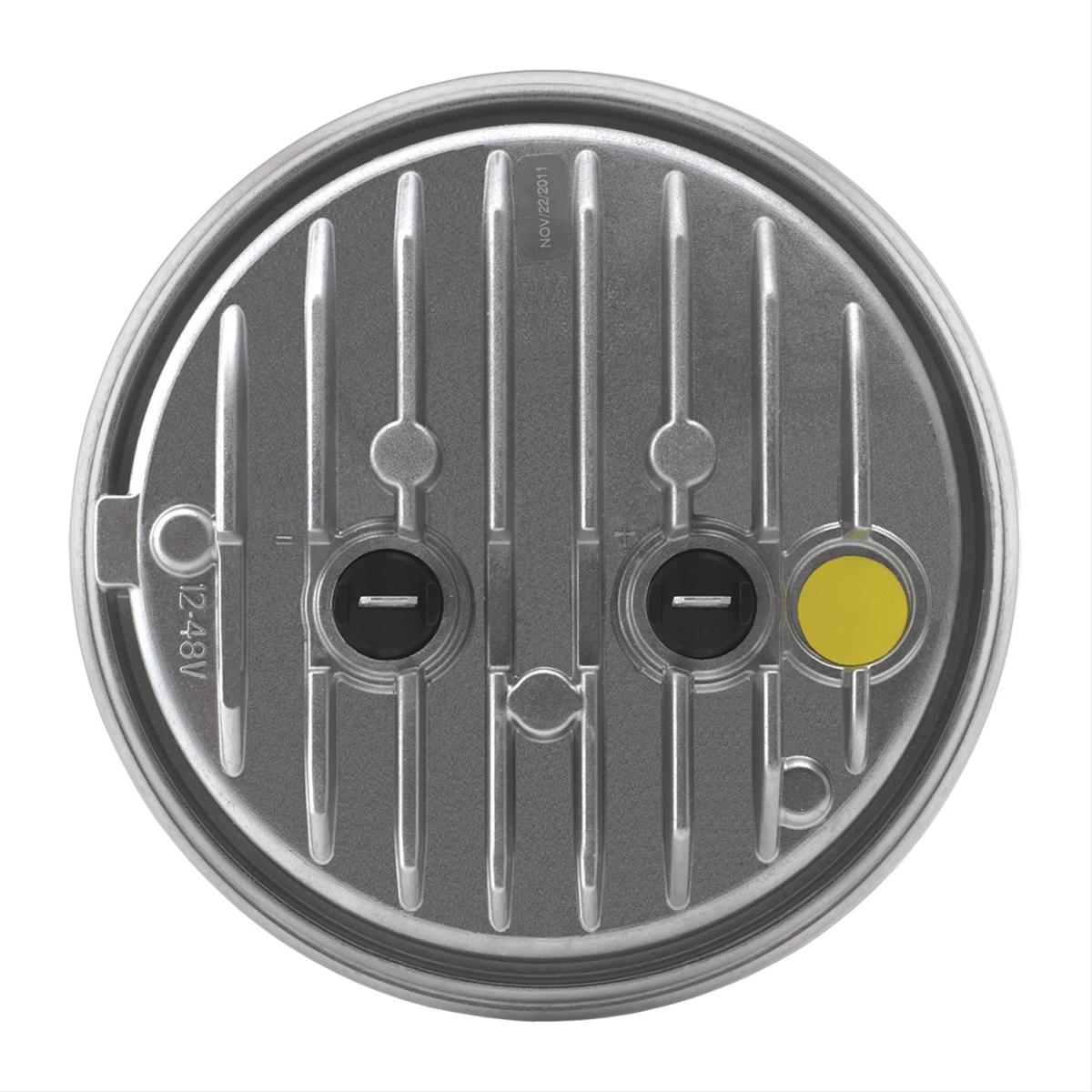 J. W. Speaker 6040 LED Work Lights 3157481 Auxiliary Light, Light, LED, Trapezoid Beam, 4.5 in. Round, Clear, Aluminum, 12-48 V, Each thumbnail 2