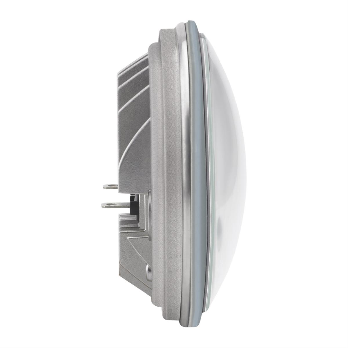 J. W. Speaker 6040 LED Work Lights 8000121 Auxiliary Light, Light, LED, Trapezoid Beam, 4.5 in. Round, Clear, Aluminum, 12 V, Each thumbnail 4