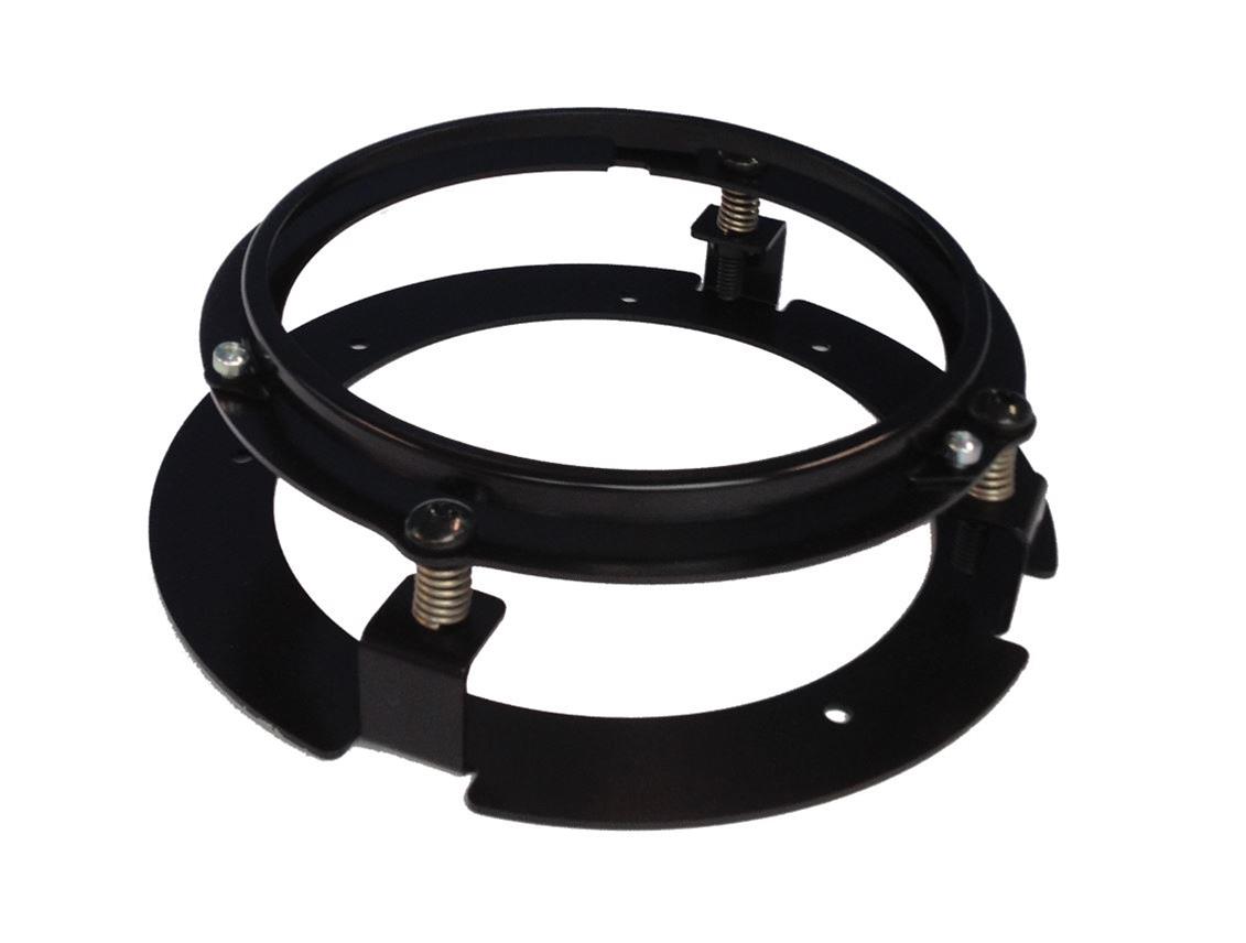 J. W. Speaker Headlight Mounting Rings 8200001 Ring, Aluminum, Black, 8630, 8631, Each thumbnail 2