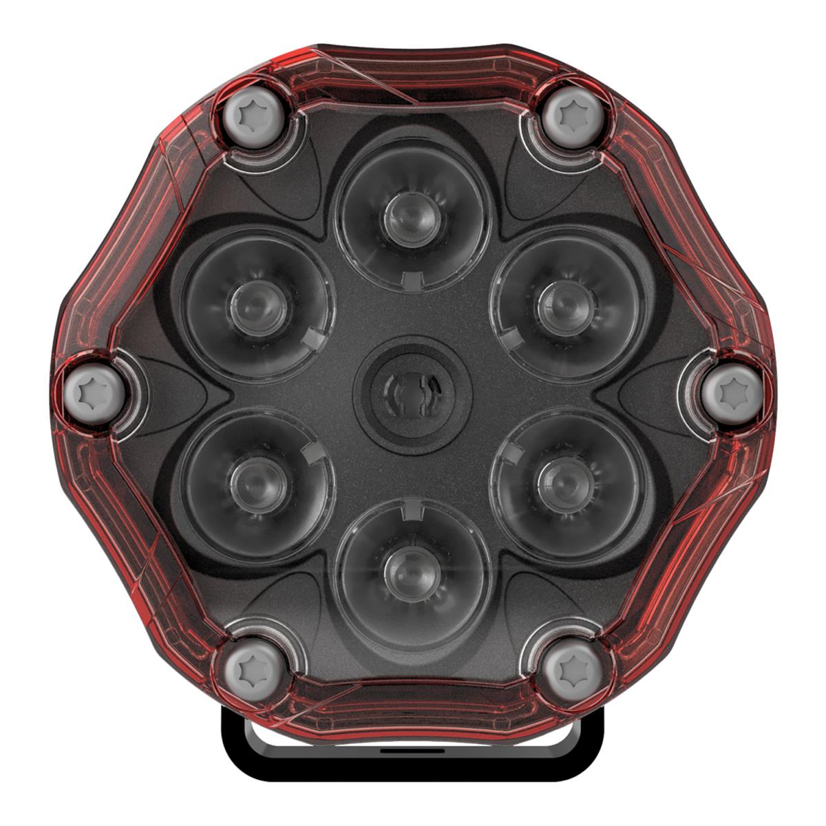 J. W. Speaker Replacement Lens Covers 8200543 Auxiliary Light Cover, Appearance Rings, Round, ABS Plastic, Black, 3.5 in. Diameter, Trail 6 Series, Pair