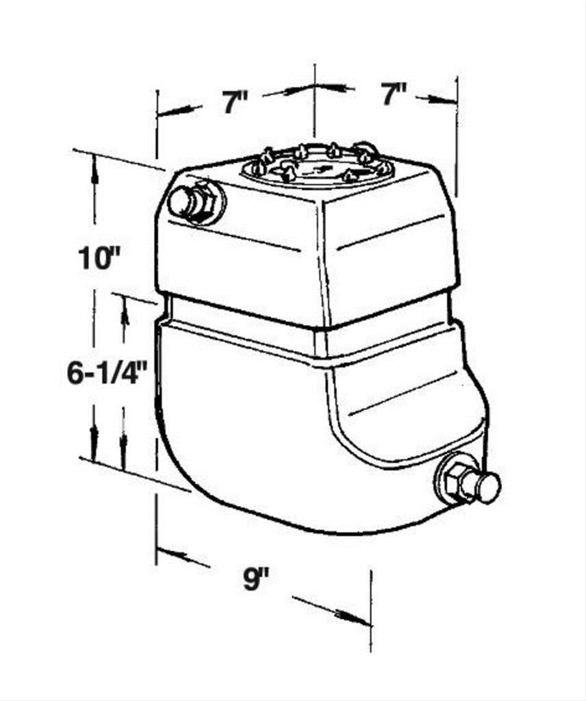 JAZ Pro Stock Fuel Cell 2-Gallon 220-002-01