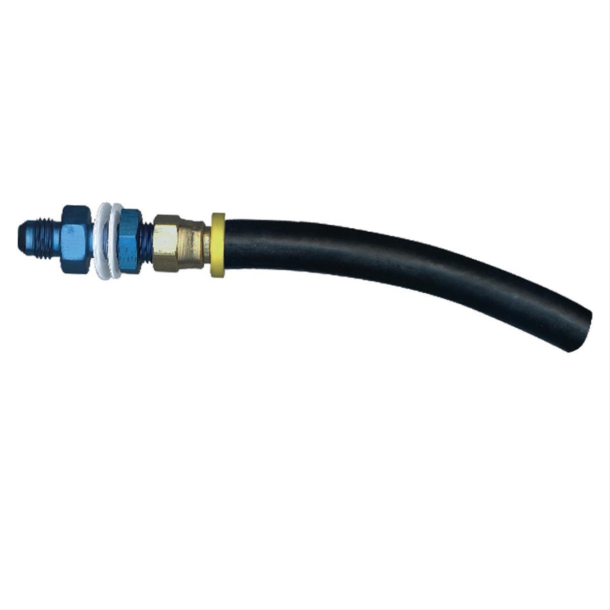 Jaz Products Fuel Cell Pickup Hose Kits 835-008-11 Hose, Kit, -8 AN Inlet, 18.0 in. Length, Kit