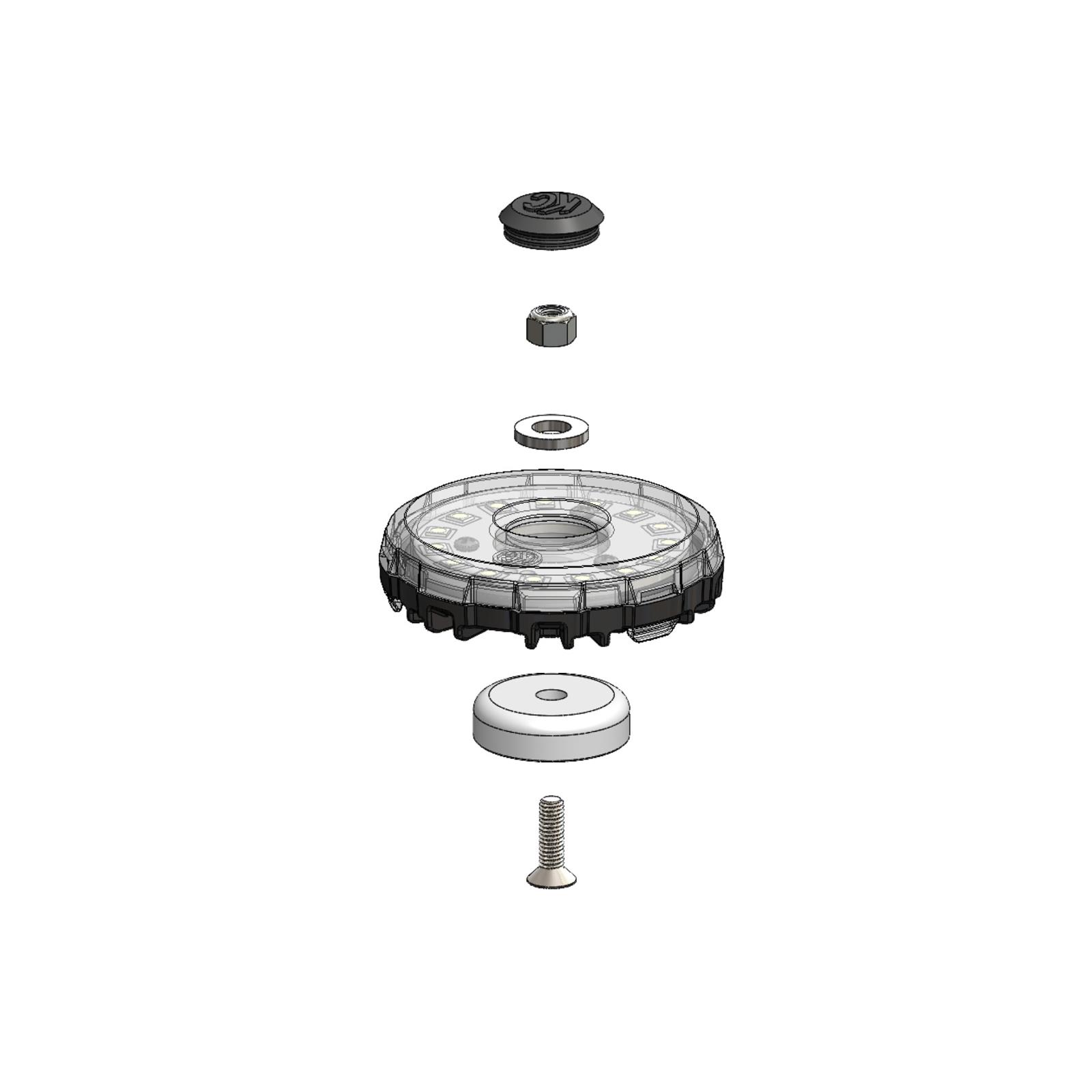 KC HiLiTES Cyclone V2 Mount Brackets 1373 Light Mount, Magnet Mount, LED Lights, Set of 6 thumbnail 2