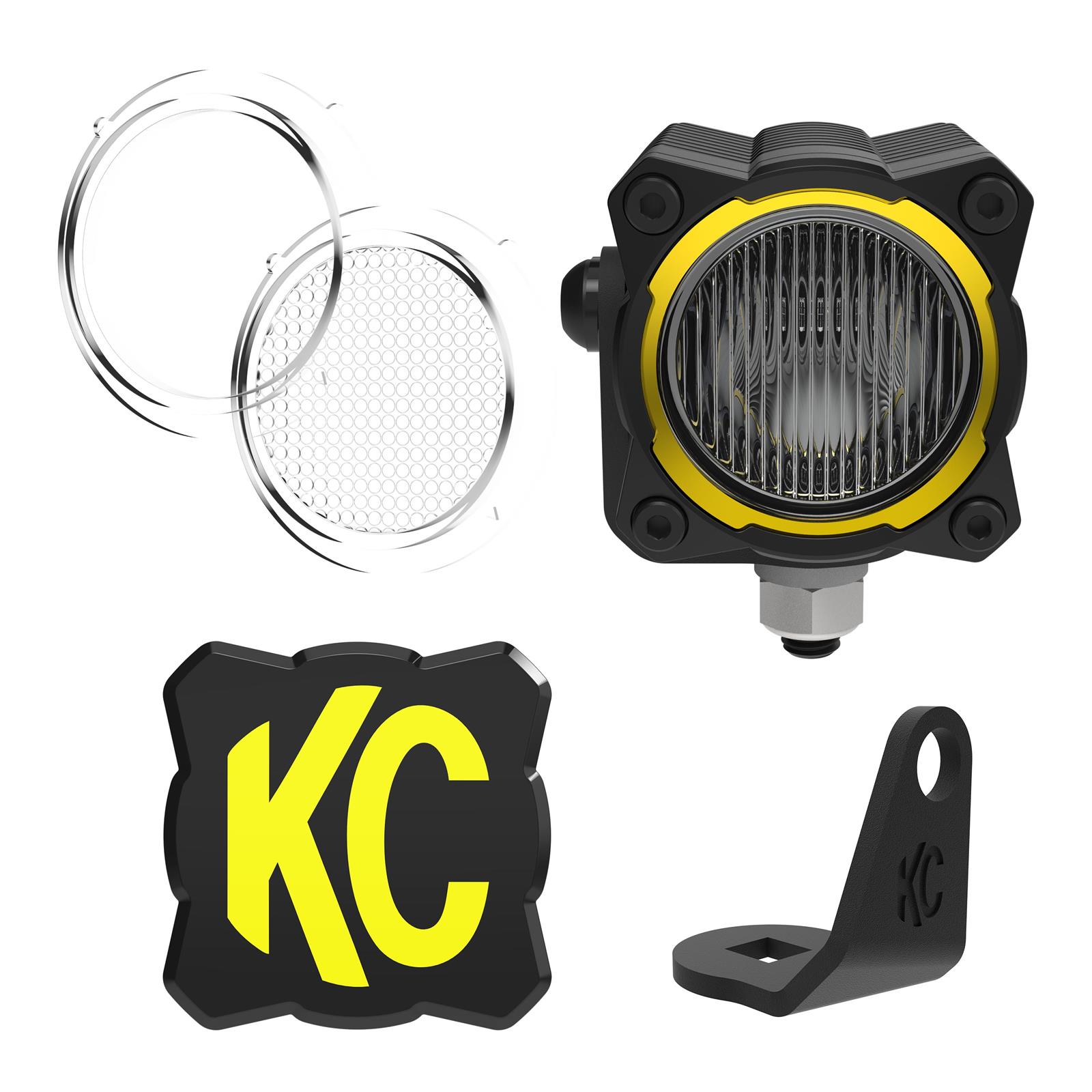 thumbnail image 2 of KC Hilites Vintage Blue Round Light Covers For Toyota - 5 Inch - Set Of 2, New 2 of 5
