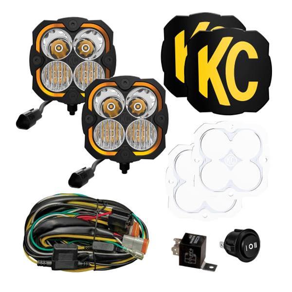 KC HiLiTES 289 KC HiLiTES Flex ERA 4 LED Lights | Summit Racing