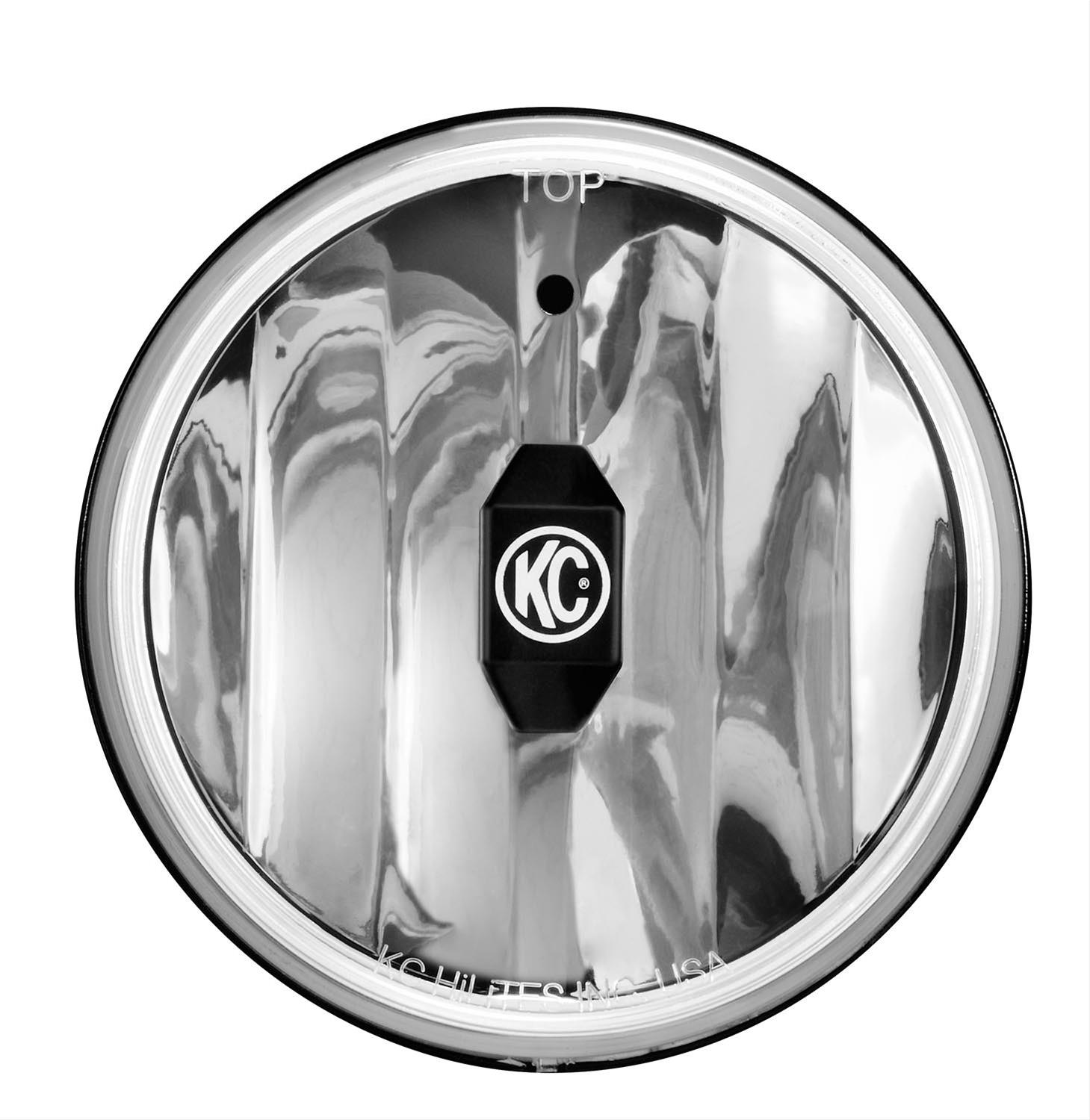 KC HiLiTES Gravity LED Driving Light Inserts 42053 Auxiliary Lights, Insert, 6 in. Round, Spread Beam, 20 watt, Clear Lens, Aluminum Housing, Each thumbnail 2