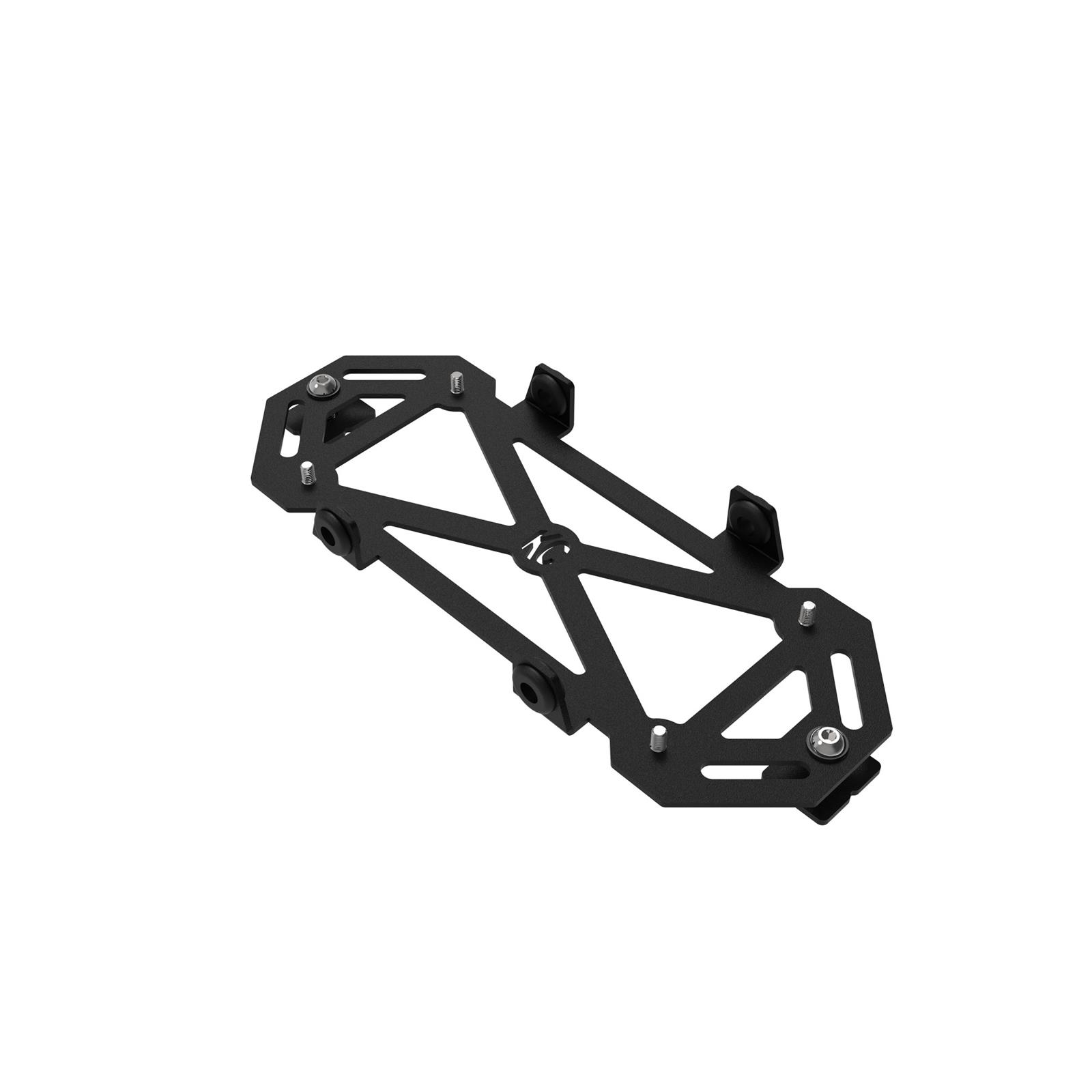 KC HiLiTES Solar Hub Mounting Brackets 5002 Panel Accessories, Bracket, Steel, Black Powdercoated, Each thumbnail 5