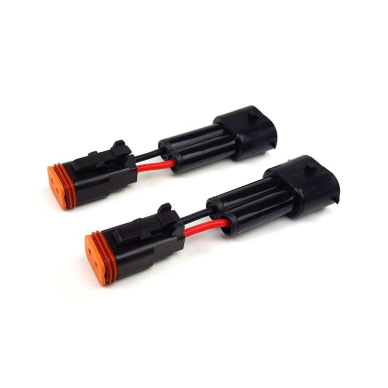 KC HiLiTES Fog Light Wiring Harness Adapters for 2012-2018 TACOMA - 63073 Toyota Tacoma H11 to DT