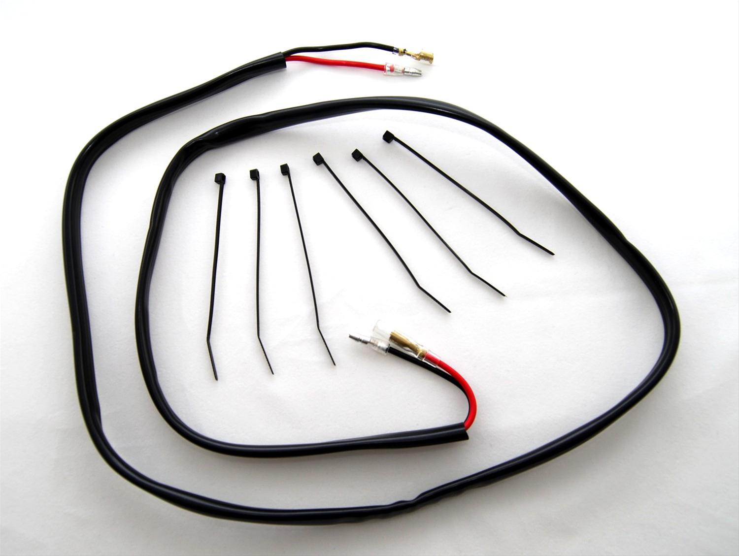KC HiLiTES Auxiliary Light Wire Extensions 6317 Extension Plug-In, 48" Extension, Each