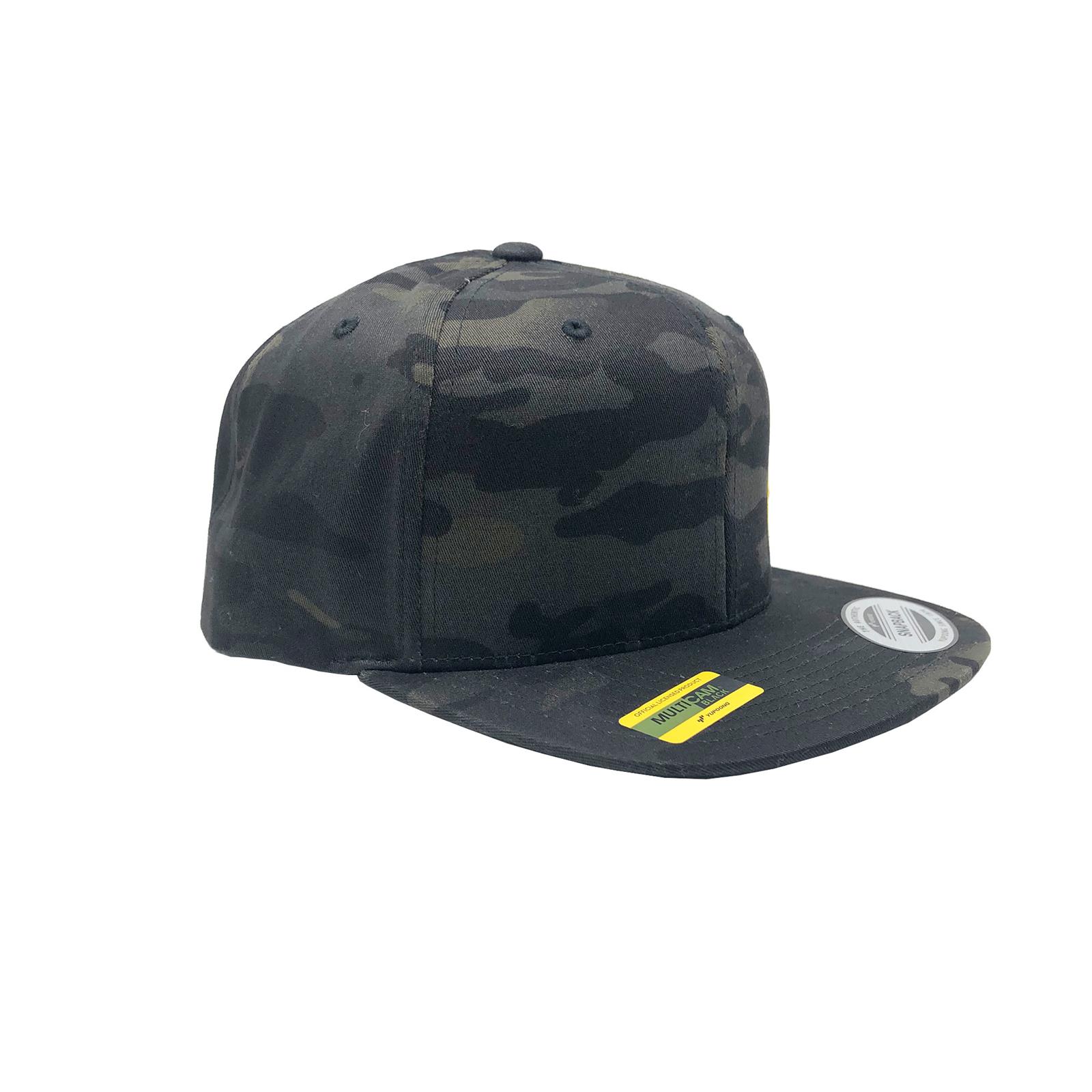 KC HiLiTES Black MultiCam Hats 70212 Logo, Camo/Black, Flat Bill, One Size, Adult, Snap, Each thumbnail 3