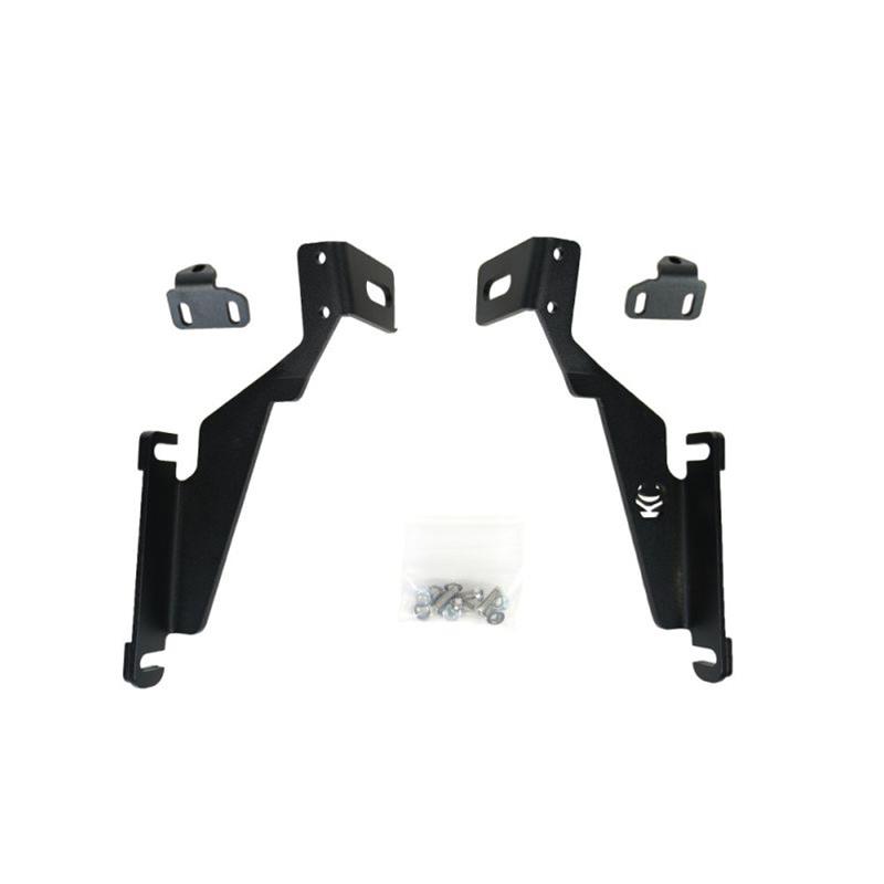KC HiLiTES Ditch/A-Piller Light Mount Brackets for 2015-2020 F-150 - 73504 Mounting Bracket, A-Pillar, Steel, Black Powdercoated, Ford, Pair