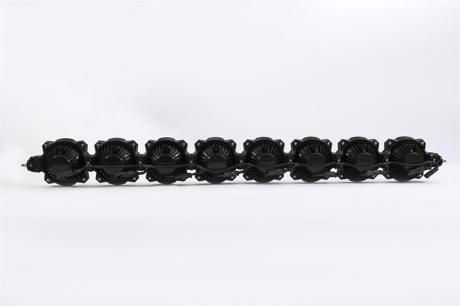 KC HiLiTES Gravity LED Pro6 Light Bar Kits 91337 Bar, Pro6, Lamp Style, Round, Clear Bulb and Lens, Black Housing, Upper Windshield Mount, Jeep, Wrangler, Each thumbnail 4