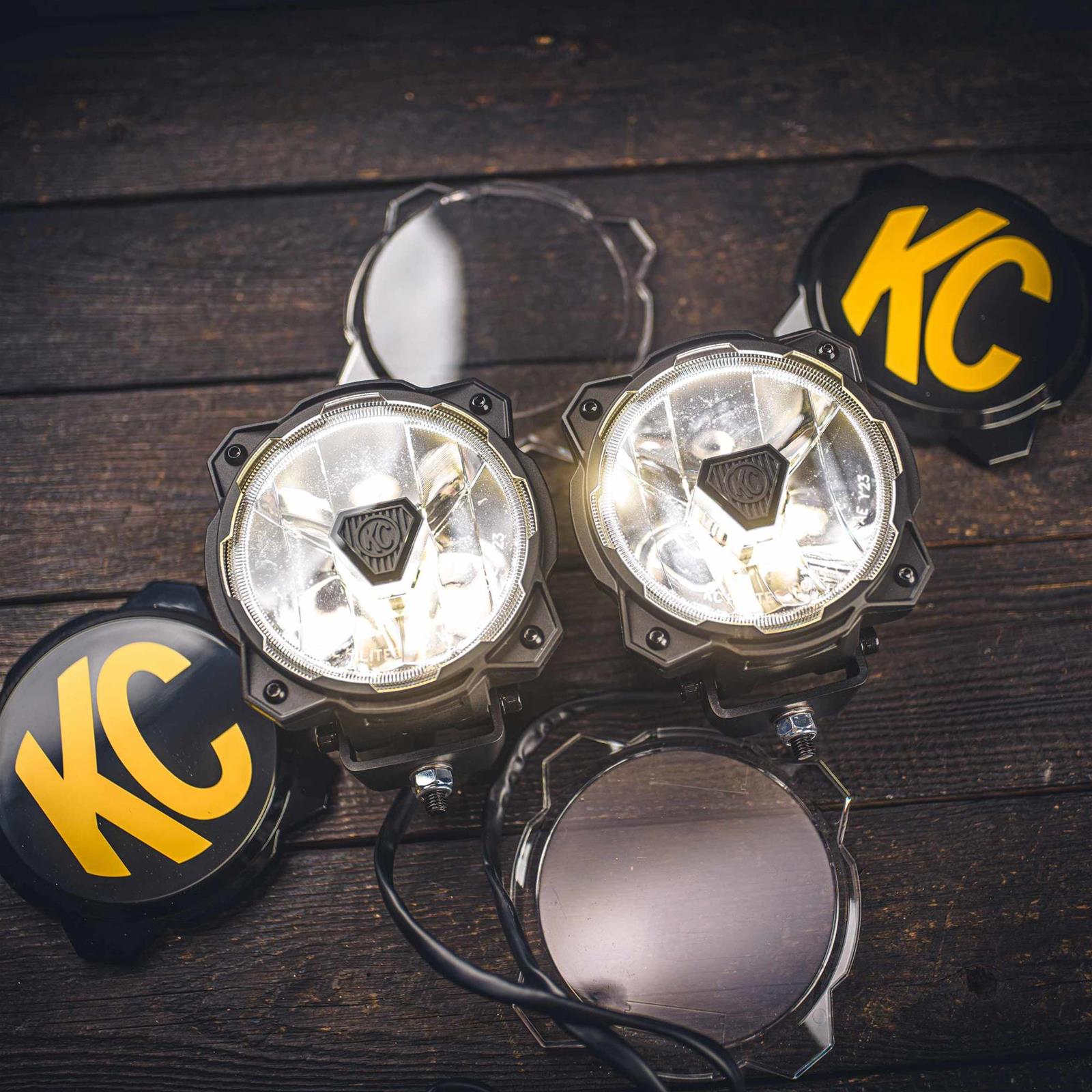 KC HiLiTES 91403 KC HiLiTES Gravity Titan LED Lights | Summit Racing