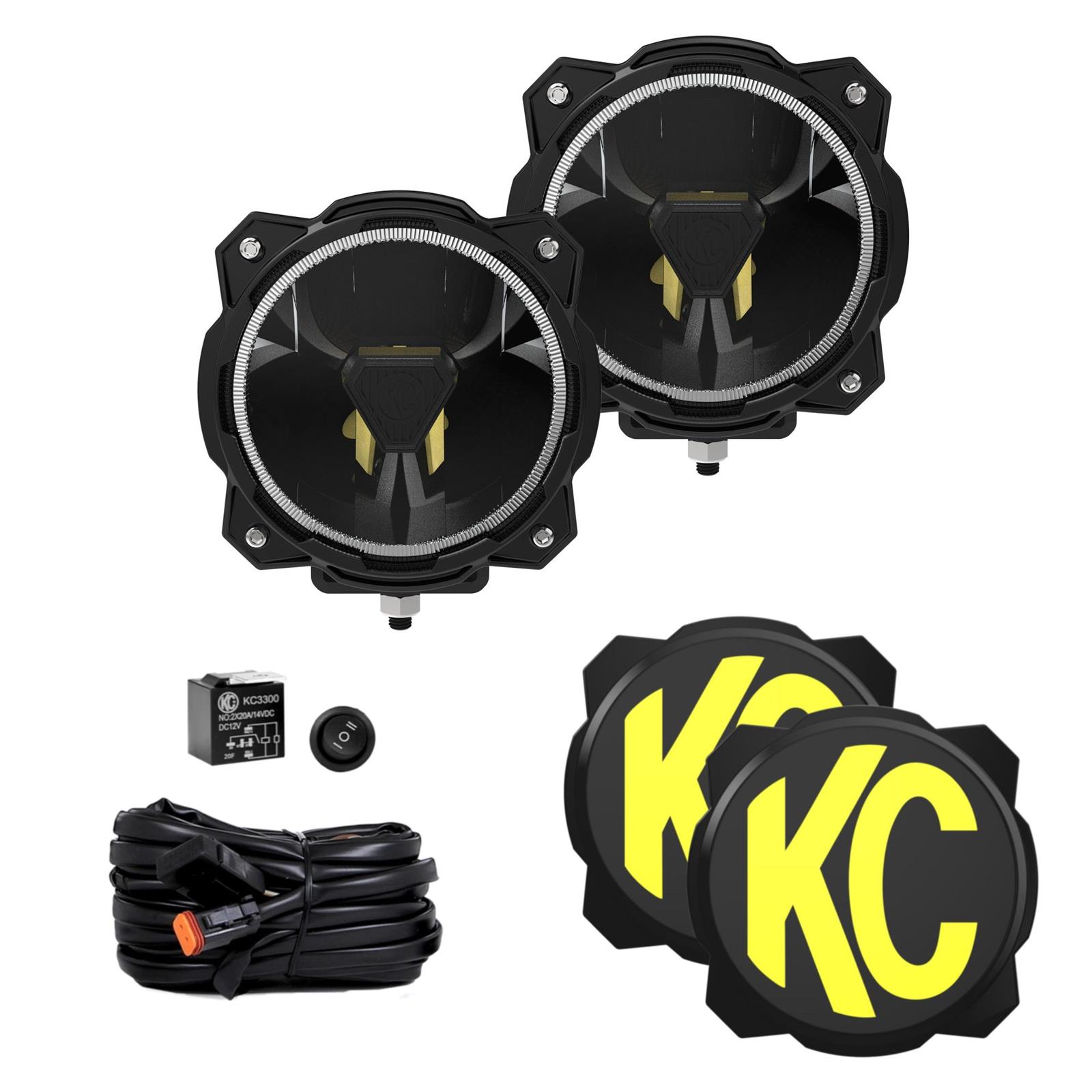 KC HiLiTES 91405 KC HiLiTES Gravity Titan LED Lights | Summit Racing