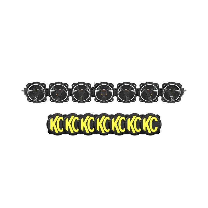KC HiLiTES Gravity Titan 20,804 Lumens 45 Inch LED Light Bar 91420 Auxiliary Lights, in. Gravity® Bar, Threaded Bumpstop Mount, 7-Light, Kit