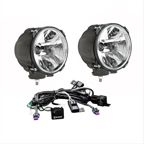 KC HiLiTES Carbon POD HID Lights 96422 POD; 70w Spot System (pr)