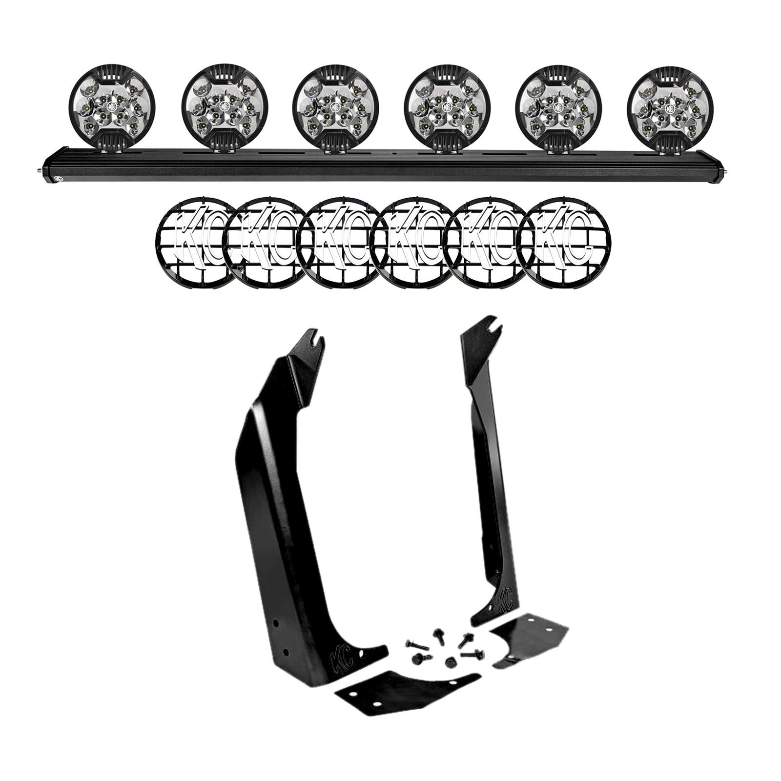 KC HiLiTES 97060 KC HiLiTES LED Slimlite Xross Light Bar Kits | Summit Racing KC HiLiTES 97060 KC HiLiTES LED Slimlite Xross Light Bar Kits | Summit Racing