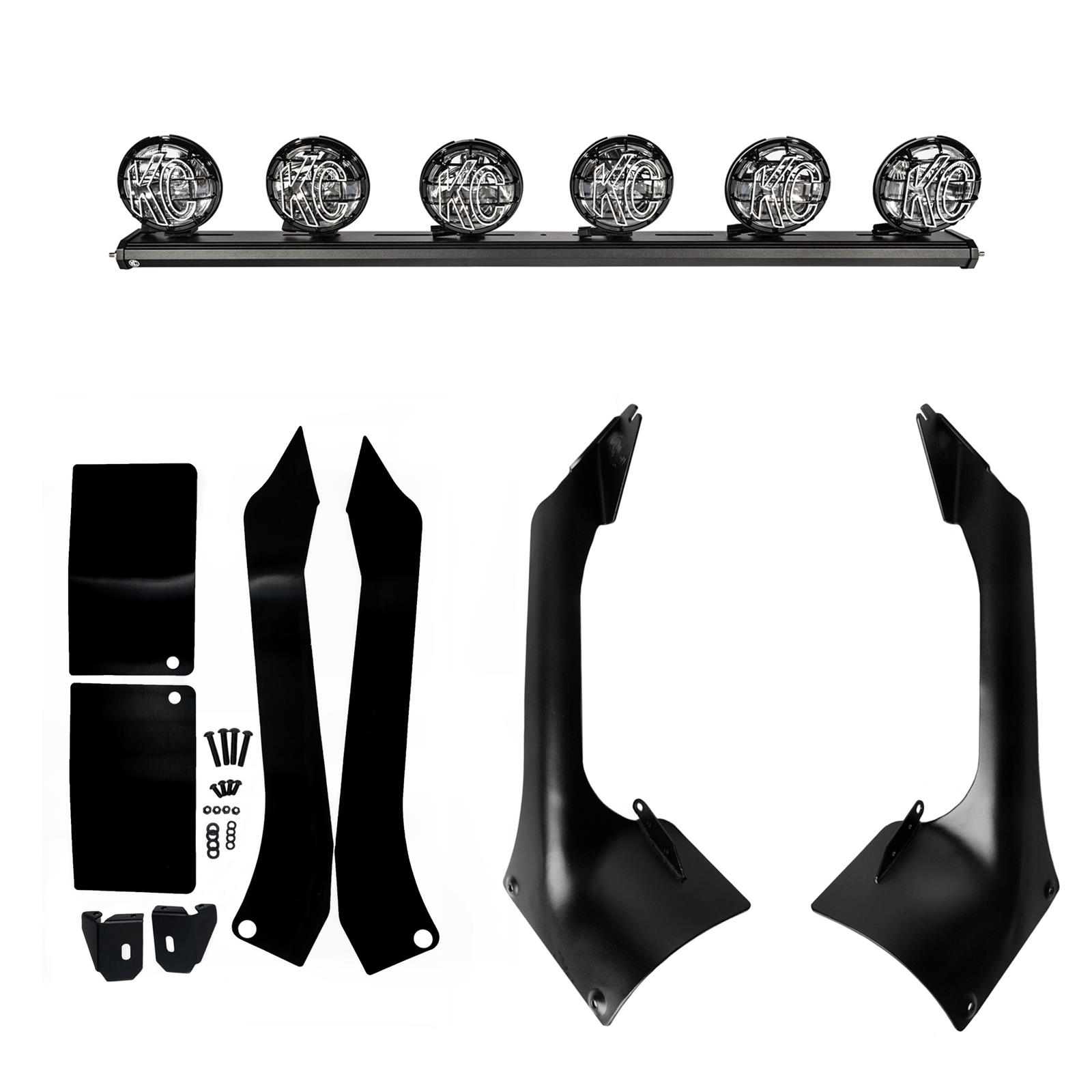 KC HiLiTES Apollo Xross Bar Pro Kit 97061 Jeep Wrangler JL