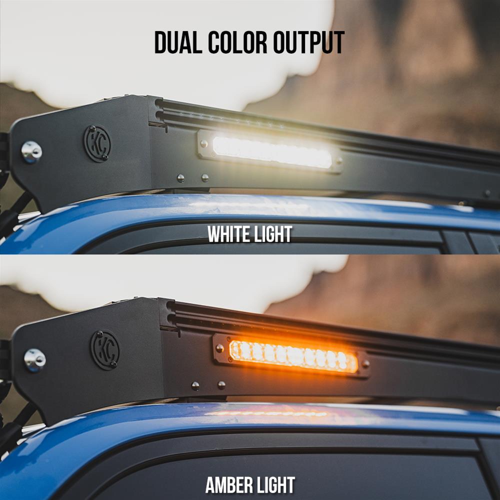 KC HiLiTES Light Bars, Pods and Fog Lights 98150 Profile 10" SideCast Flush Mount thumbnail 7