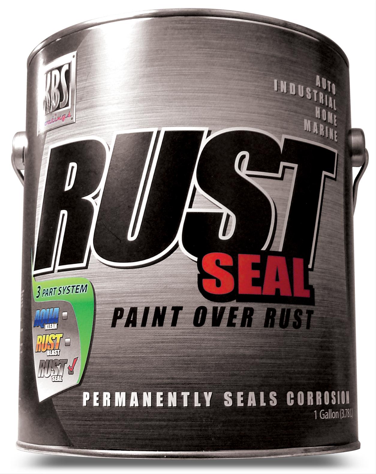 How to paint over rust