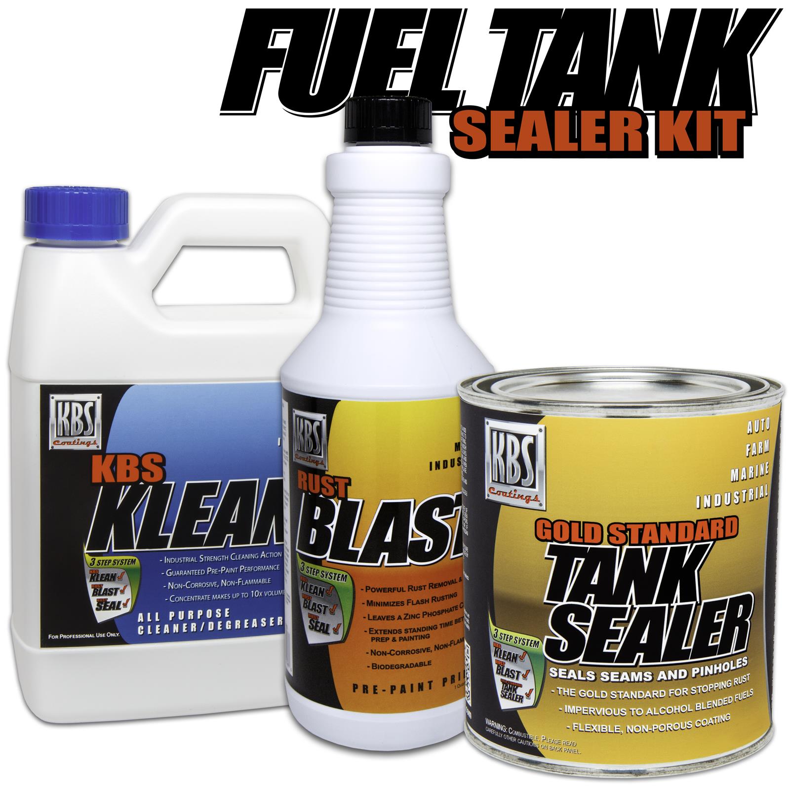 KBS Coatings 53000 KBS Auto Fuel Tank Sealer Kits | Summit Racing