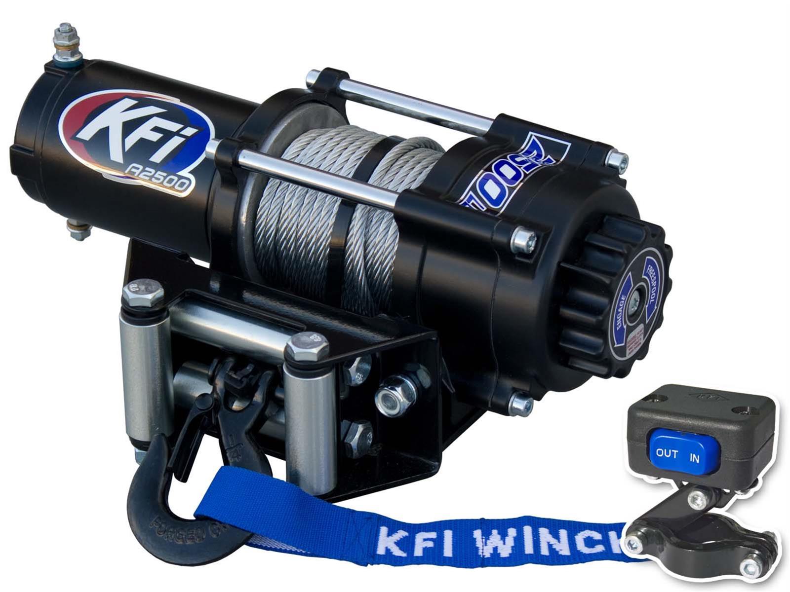 KFI Products A2500R2 KFI Products ATV 2500 Winches Summit Racing