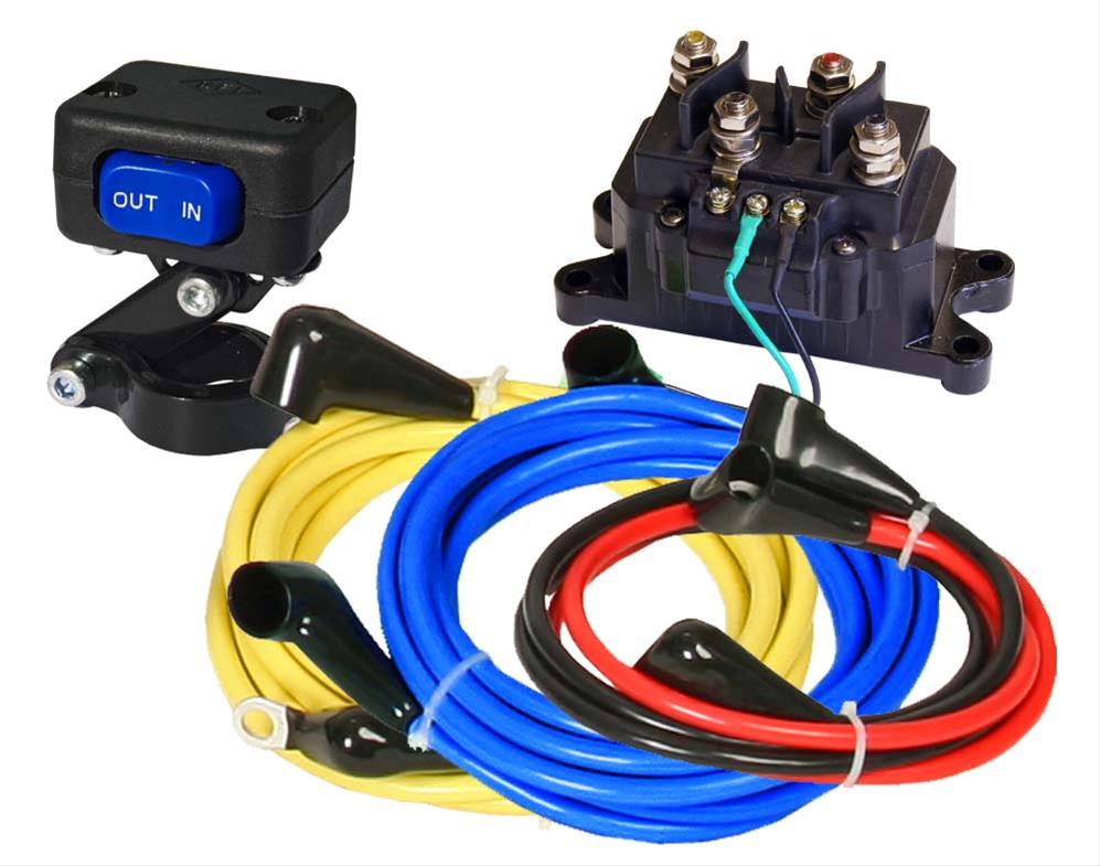 KFI Products ATV-WK KFI Products Universal 12V Winch Wiring Kits | Summit  Racing