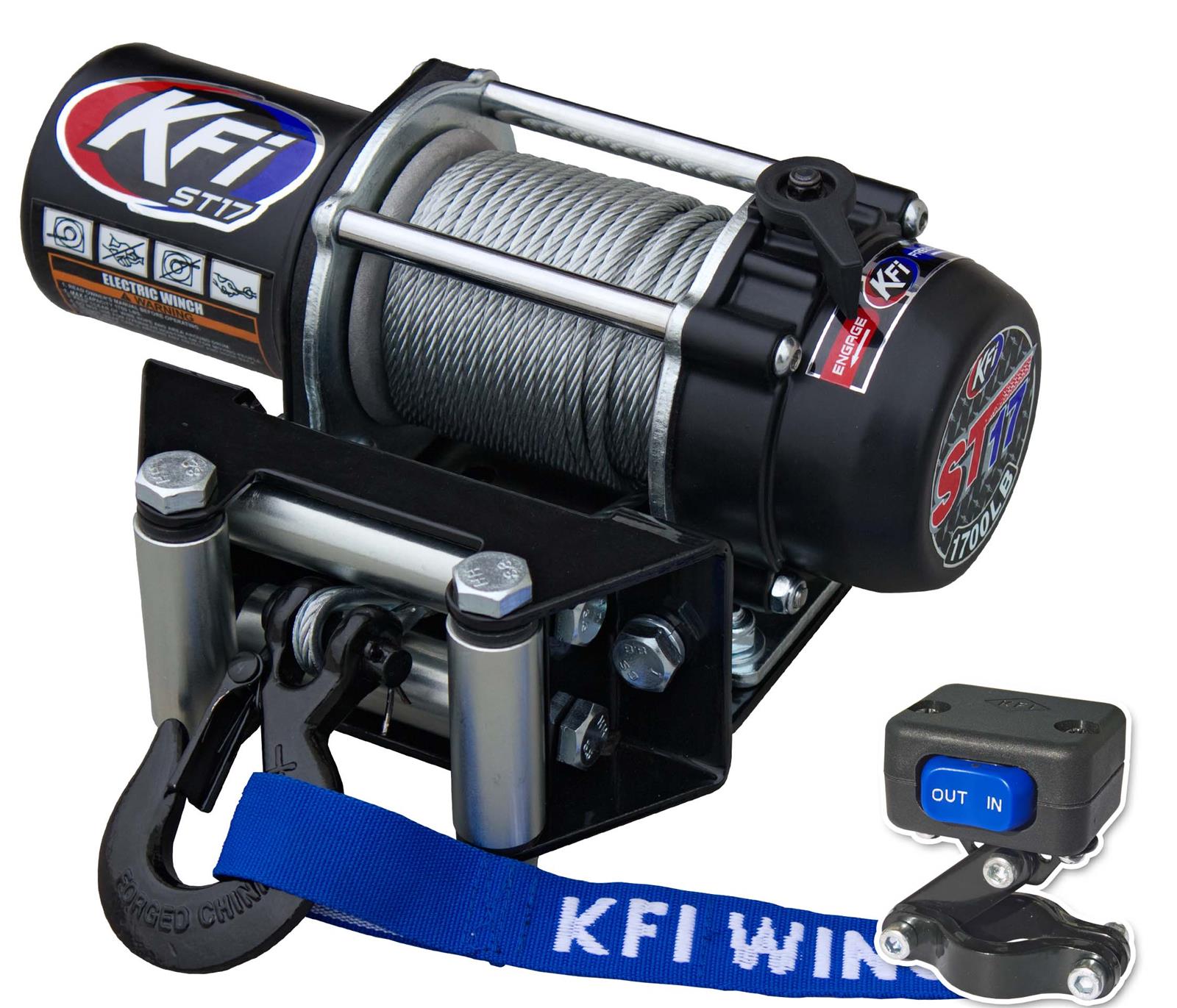 KFI Combo Kit A3000 Winch Winch Mount Kawasaki Brute Force, 57 OFF