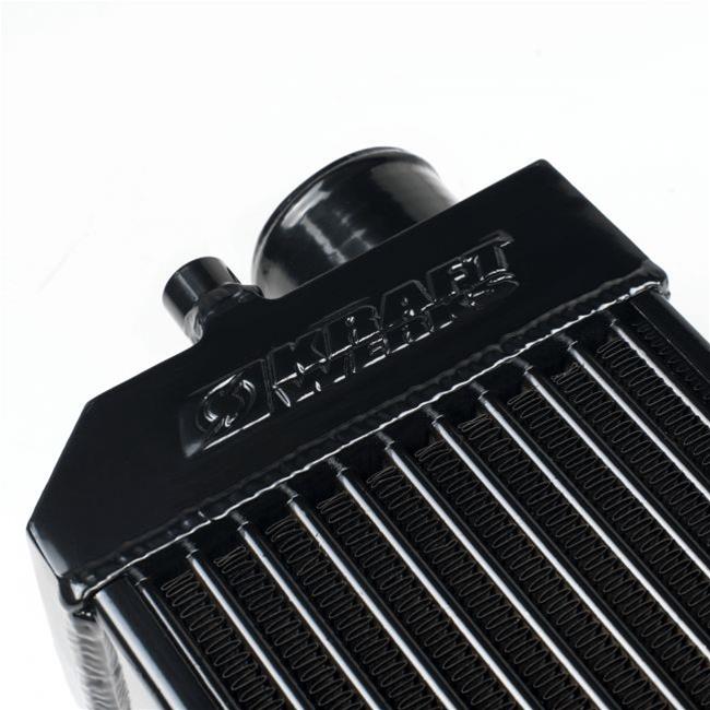 Kraftwerks Intercoolers 145-99-0015 Supercharger Kit, 2.50 inch Inlet/Outlet 22 inch Universal Intercooler - Black