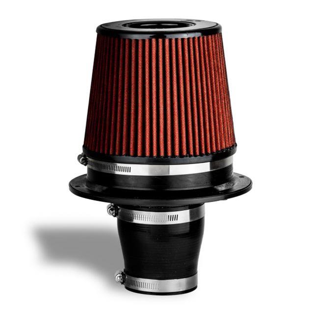 KraftWerks Universal Intake Kit w/Integrated Mounting Ring - 3in Coupler thumbnail 4