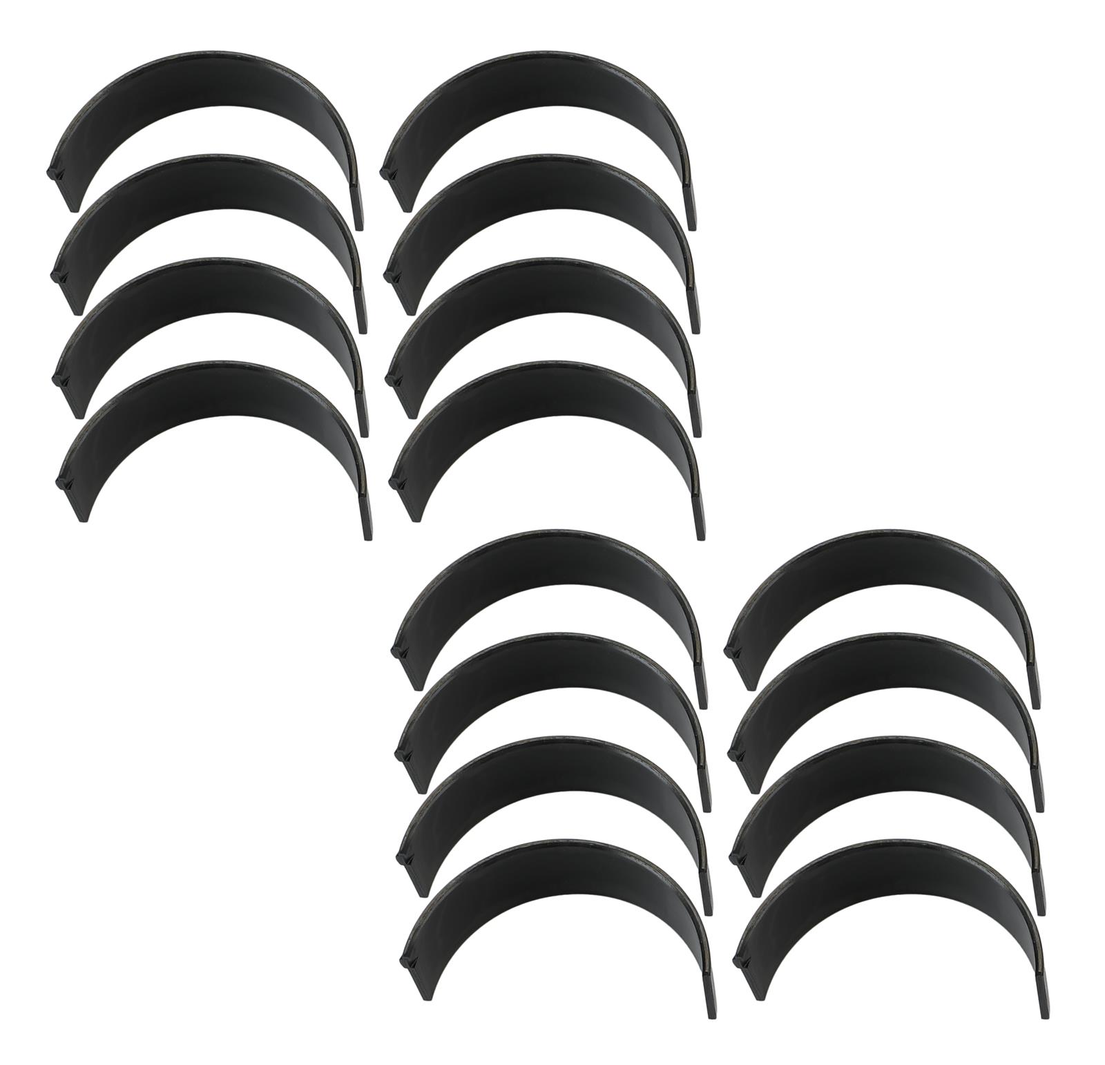 King Engine Bearings Chrysler 345/370 16V (Size .026) Connecting Rod Bearings (Set of 8)