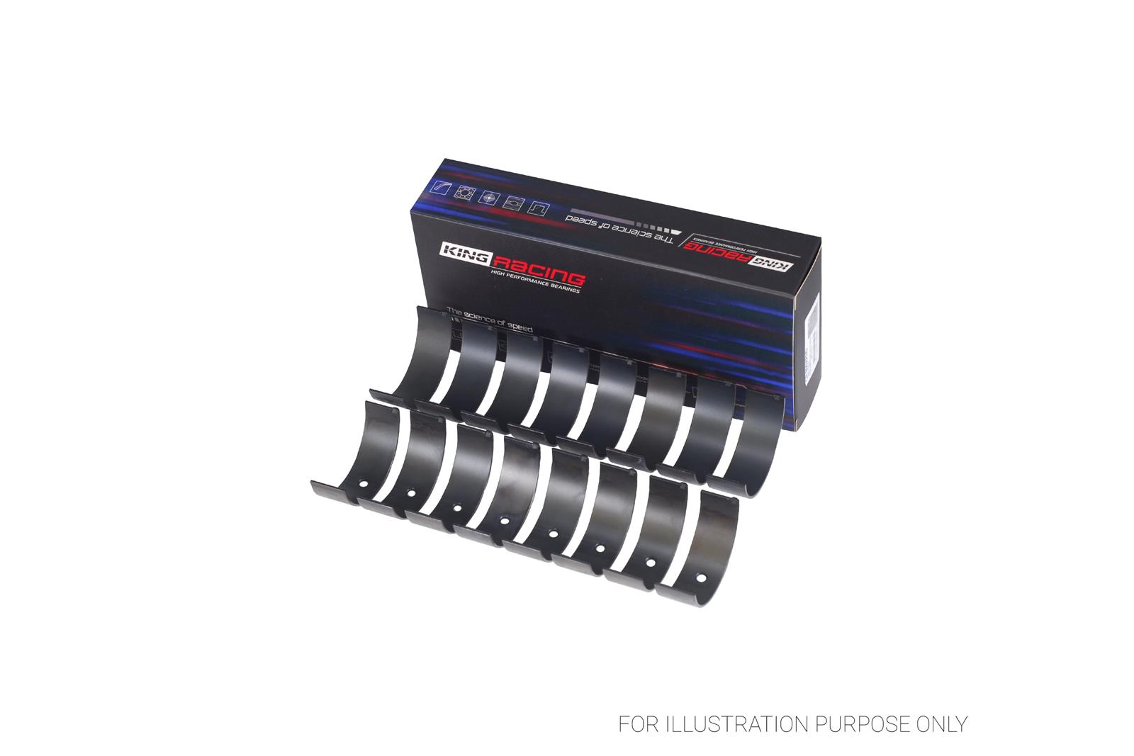 King Engine Bearings CR 806XPND King XP-Series Rod Bearings
