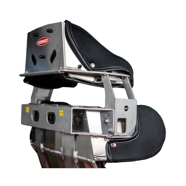 Kirkey 81 Series Aluminum Road Race Seat and Cover Kits 81140KIT Bucket Seats, Kits, 20 degree Layback, Black Tweed Cover, 31.250 in. Height, 14.00 in. Hip Width, Each thumbnail 2