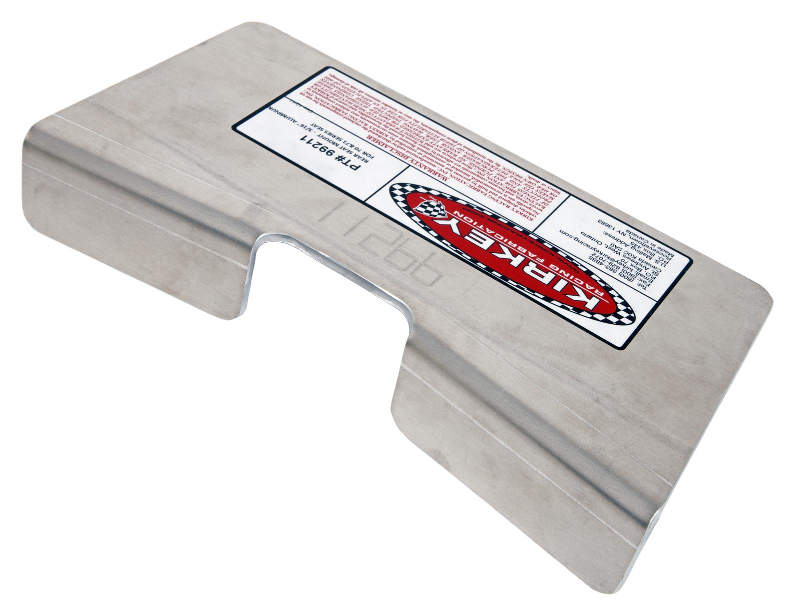 Kirkey Racing 99211 Kirkey Seat Mounting Brackets Summit Racing