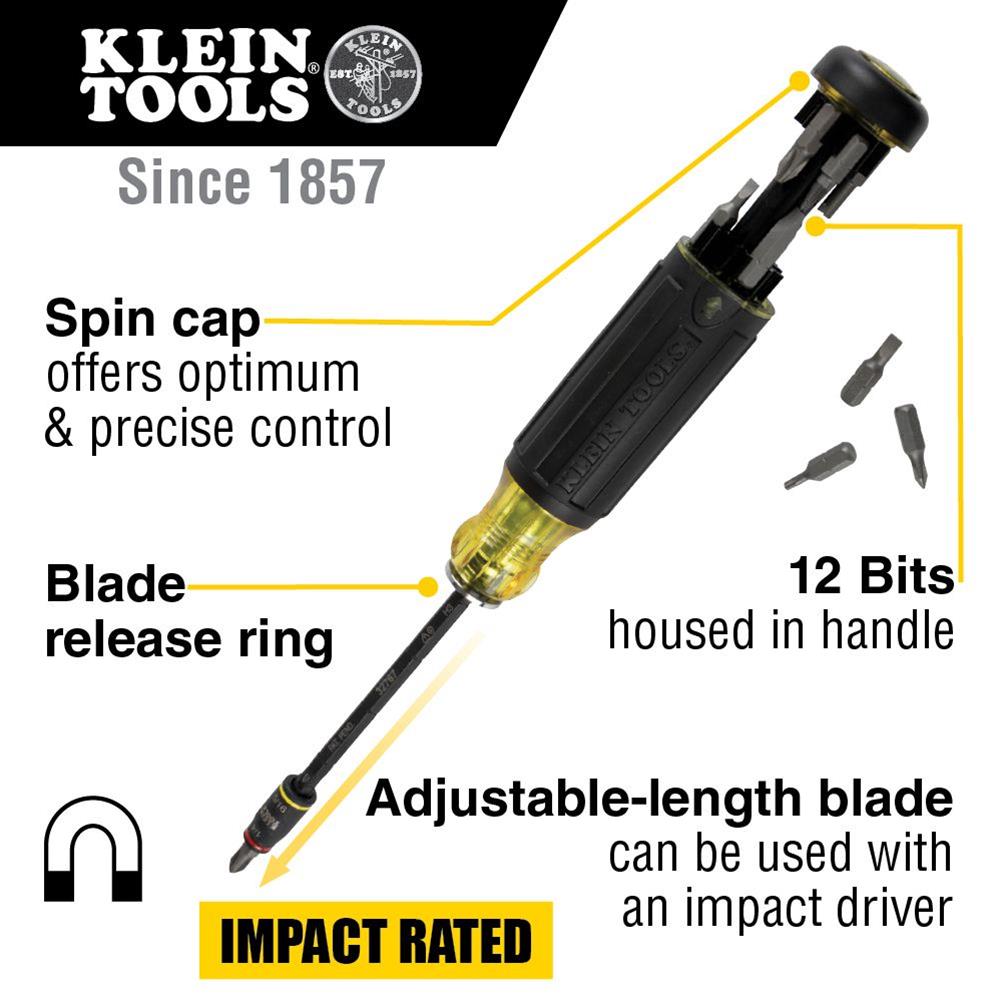 Klein Tools 32304 Klein Tools 14-in-1 HVAC Adjustable-Length