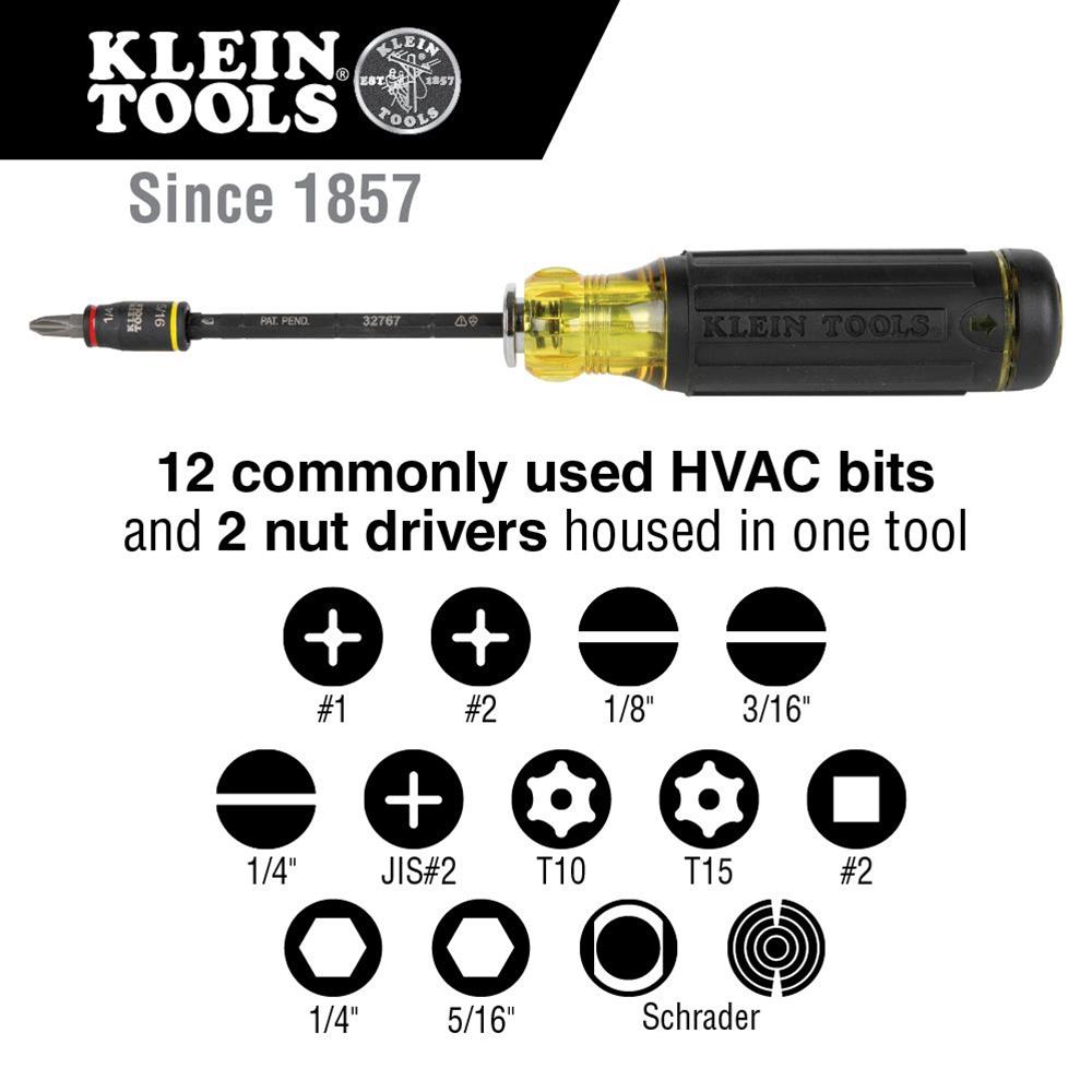Klein Tools 32304 Klein Tools 14-in-1 HVAC Adjustable-Length