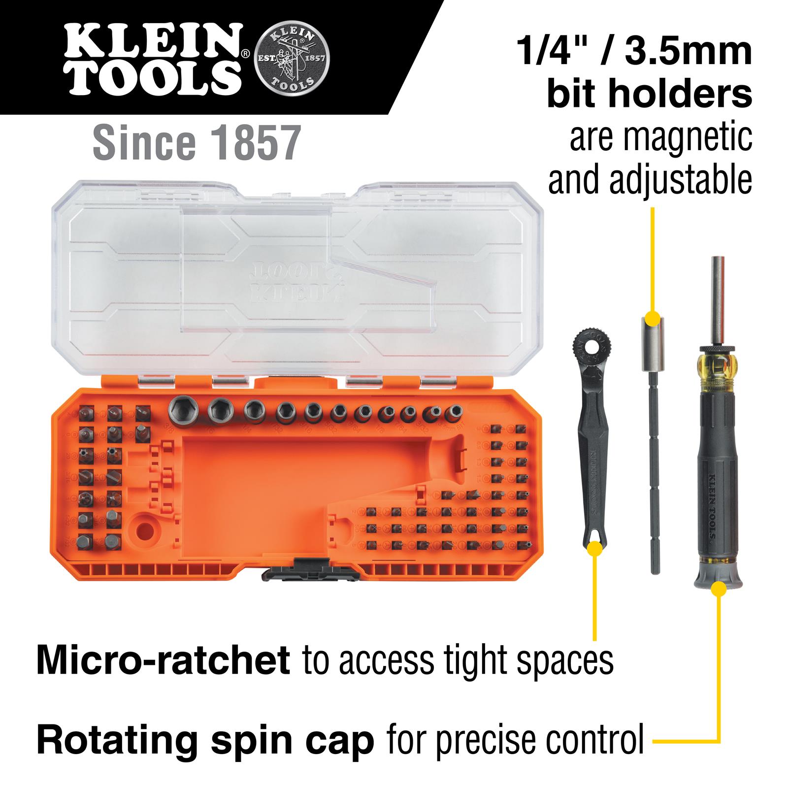 Klein Tools 32787 Klein Tools Precision Ratchet and Driver Systems
