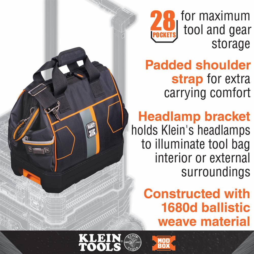 Klein Tools MODbox Tool Tote - Durable Tool Storage And Organization Bag