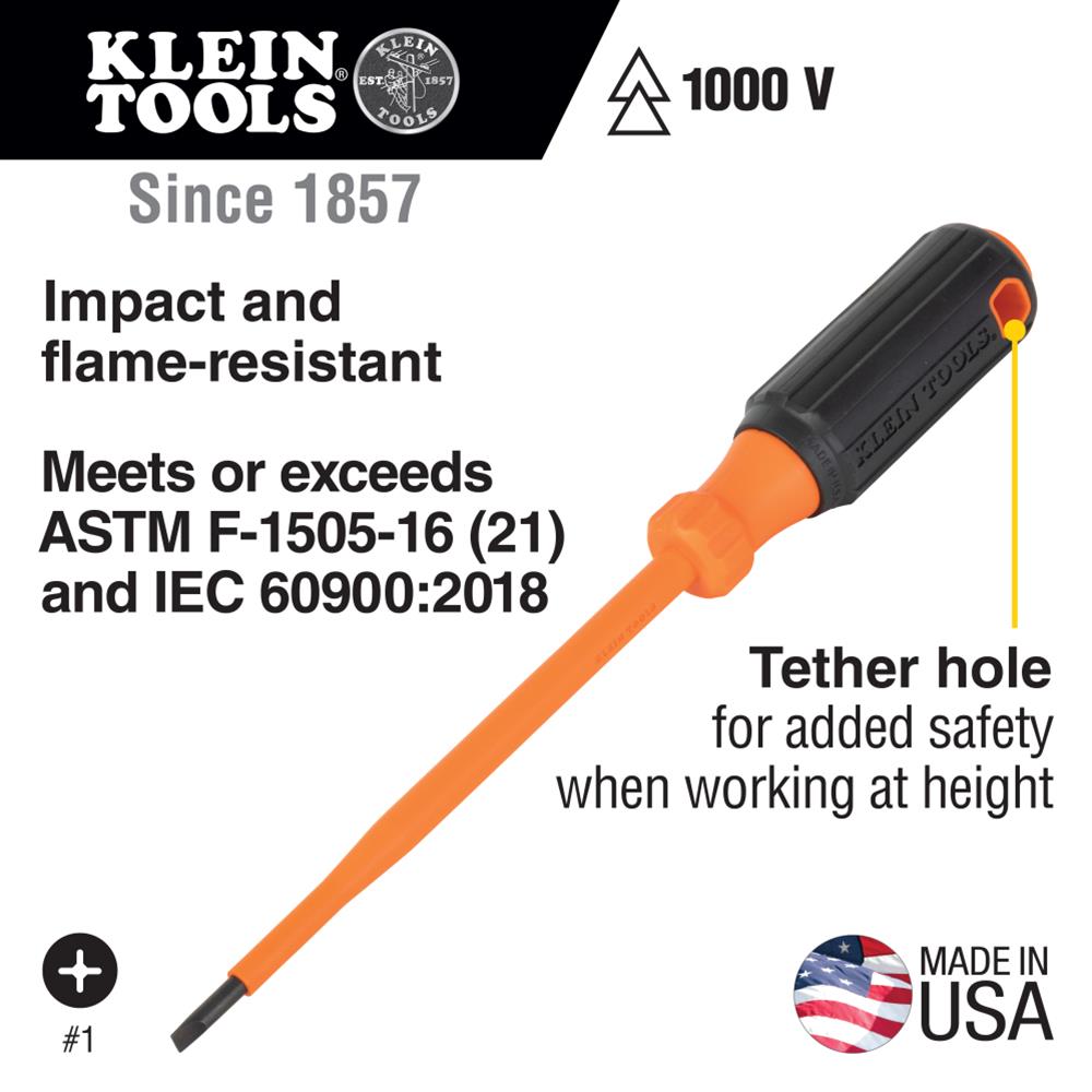 Klein Tools 6816INS Klein Tools Insulated Screwdrivers Summit Racing